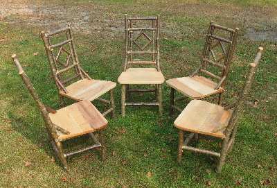 Custom Rustic Furniture By Don Mcaulay Chairs For Sale Rustic