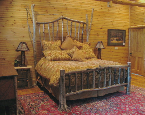 Tree Bed Custom Rustic Furniture By Don, Wood Branch Bed Frame